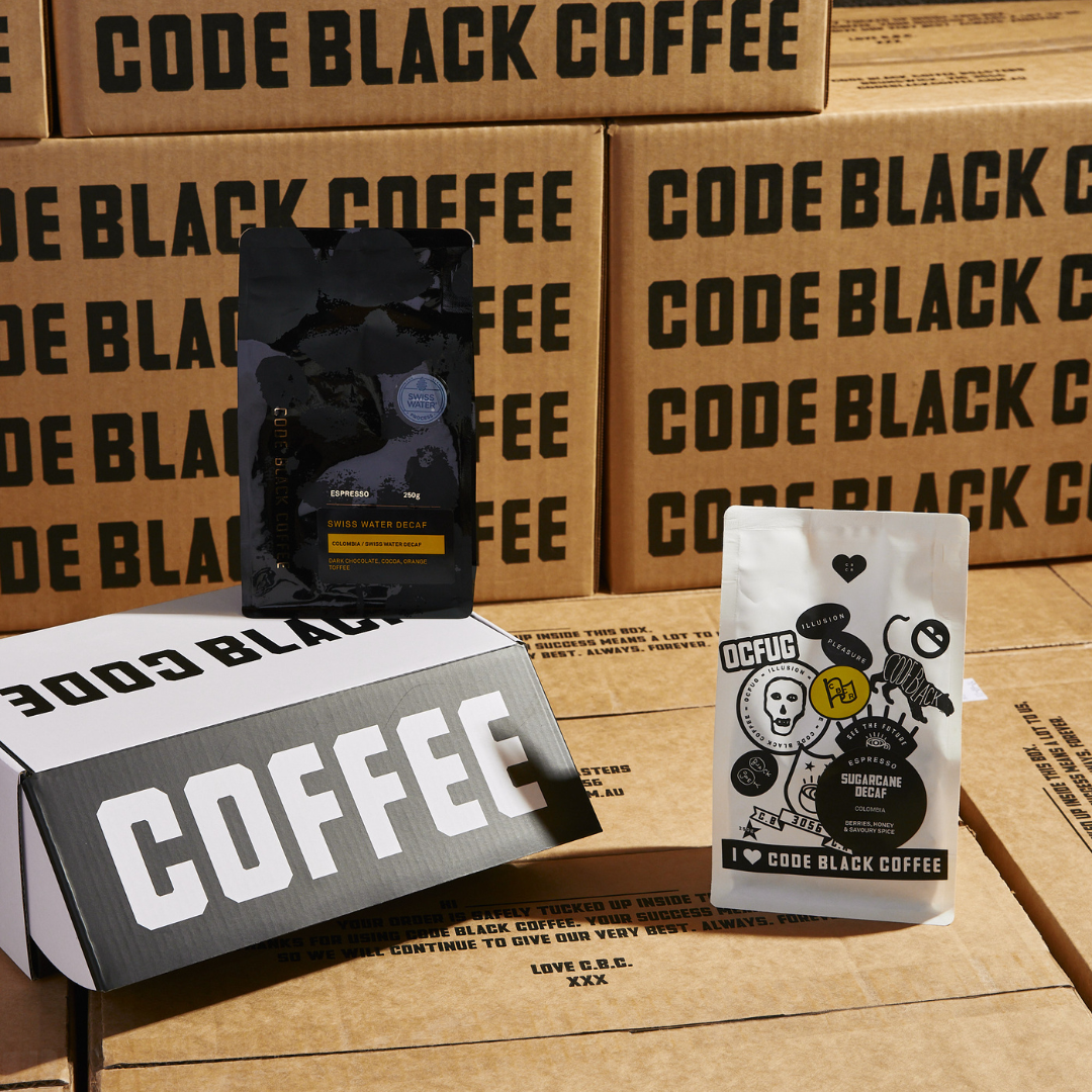 Code Black Coffee x Decaffeinated Espresso Bundle