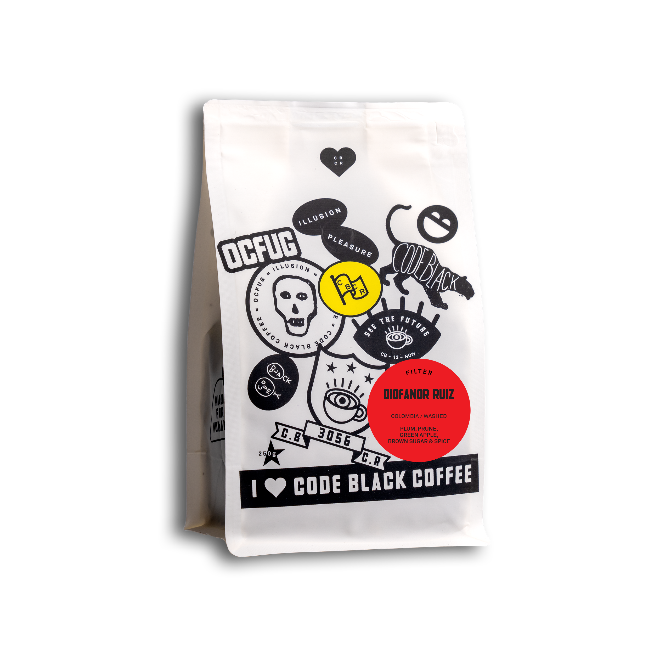 Colombia Diofanor Ruiz Pink Bourbon Washed Filter - Single Origin