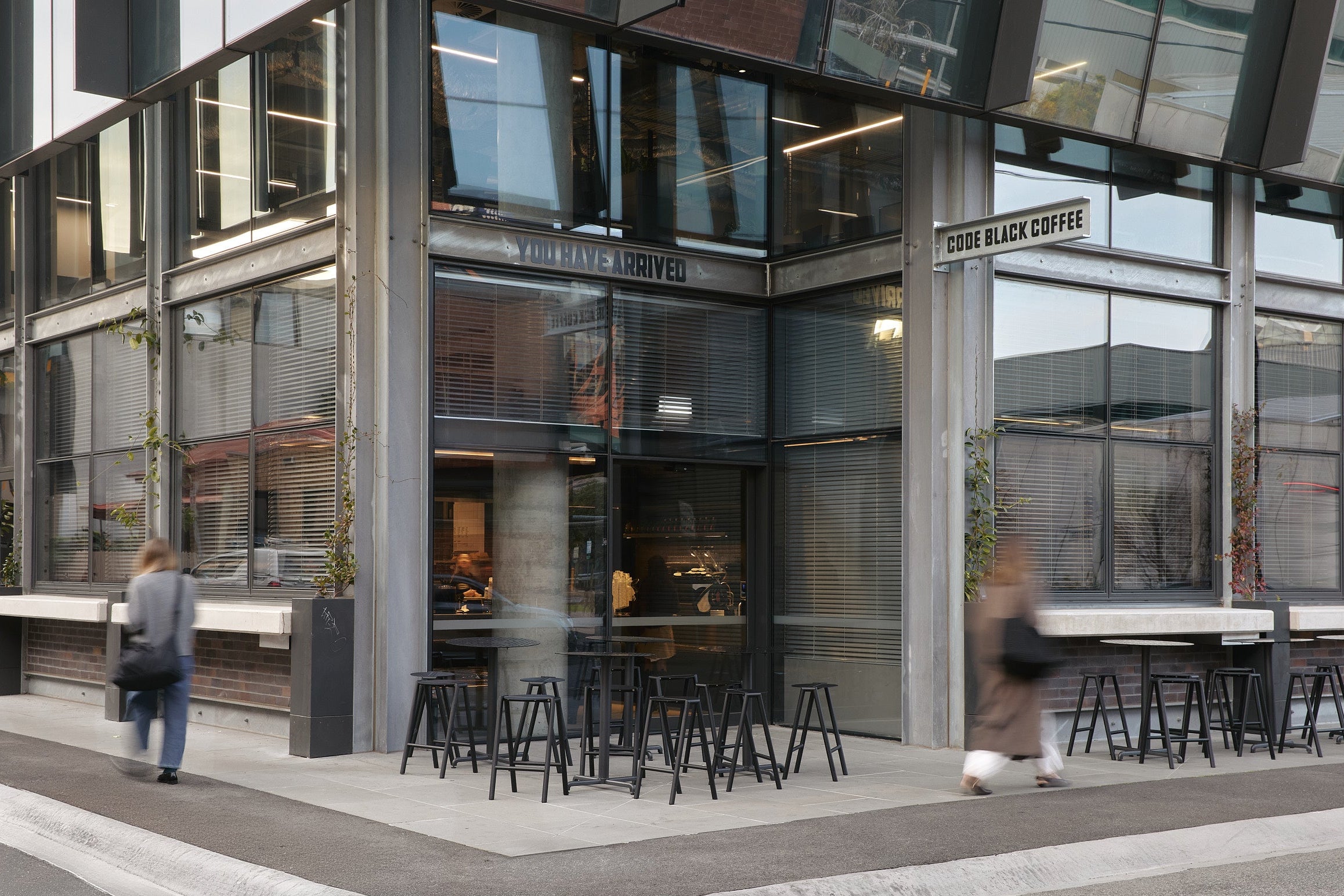 code black coffee Cremorne cafe