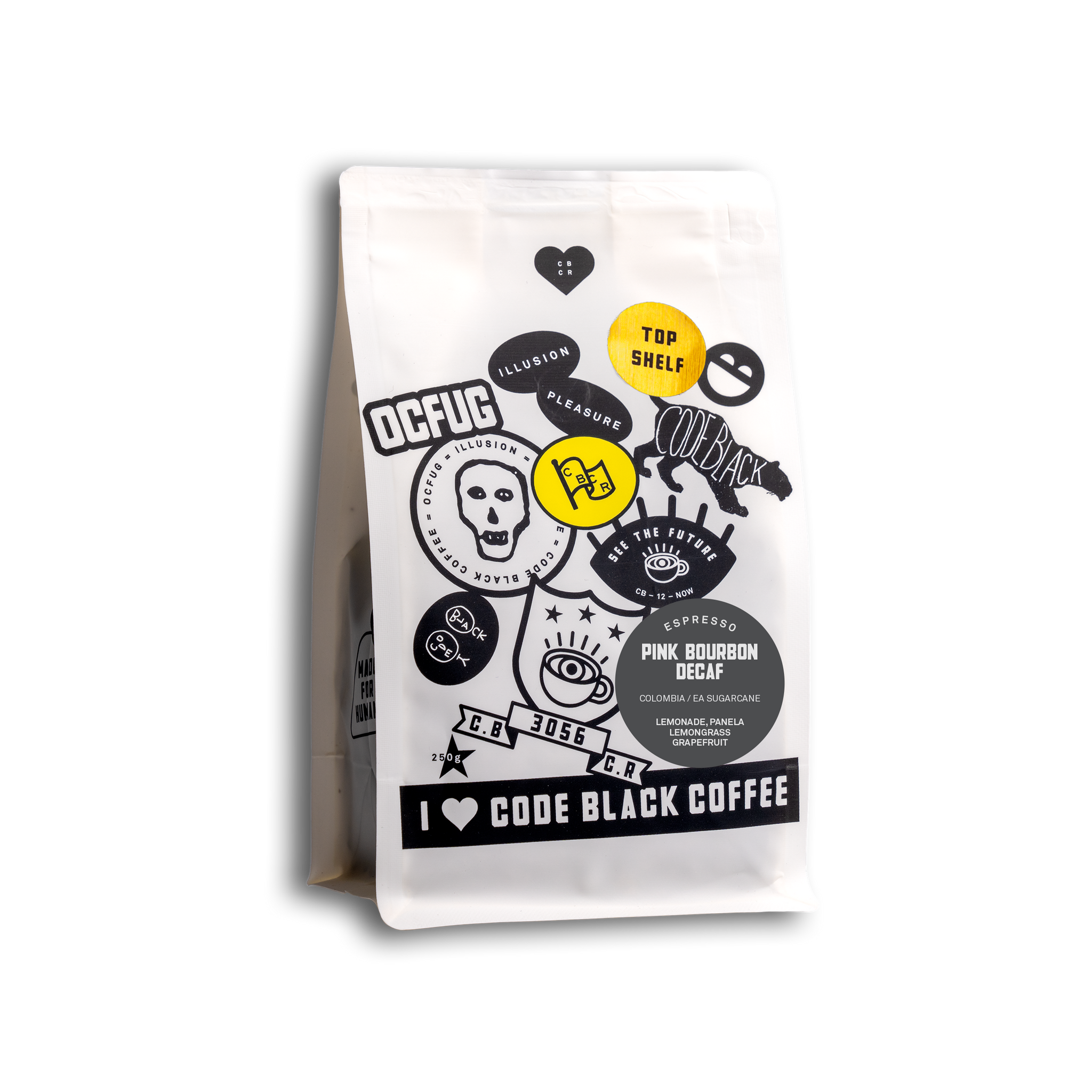 Decaf Coffee Beans | Premium Swiss Water Process | Code Black Coffee ...