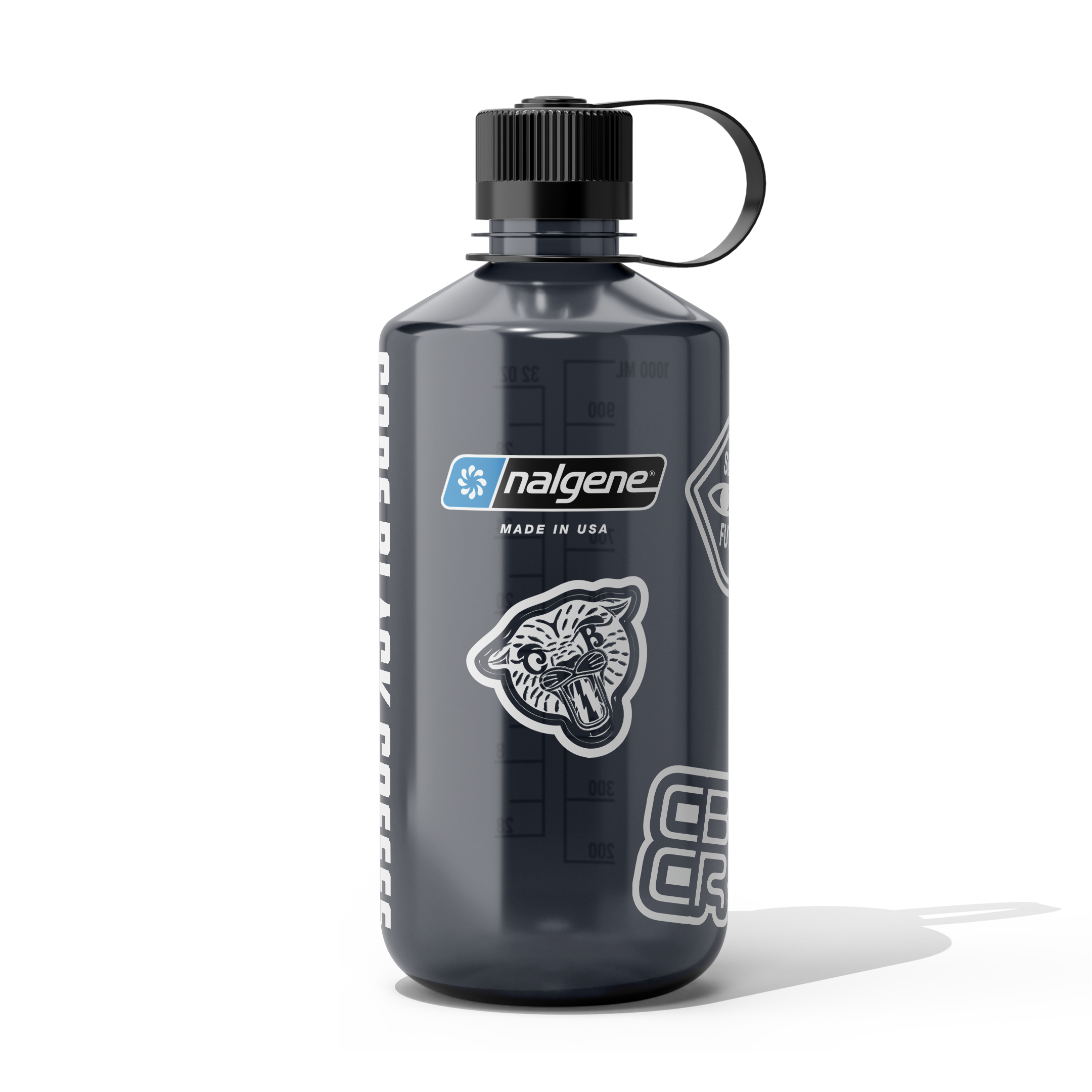 Nalgene 1000ml water bottle grey
