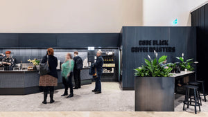 Located in the foyer of 360 Collins Steet tower in Melbourne’s CBD; Code Black 360 serves morning takeaway coffee on your way to the office or meet clients and colleagues for a coffee meeting.