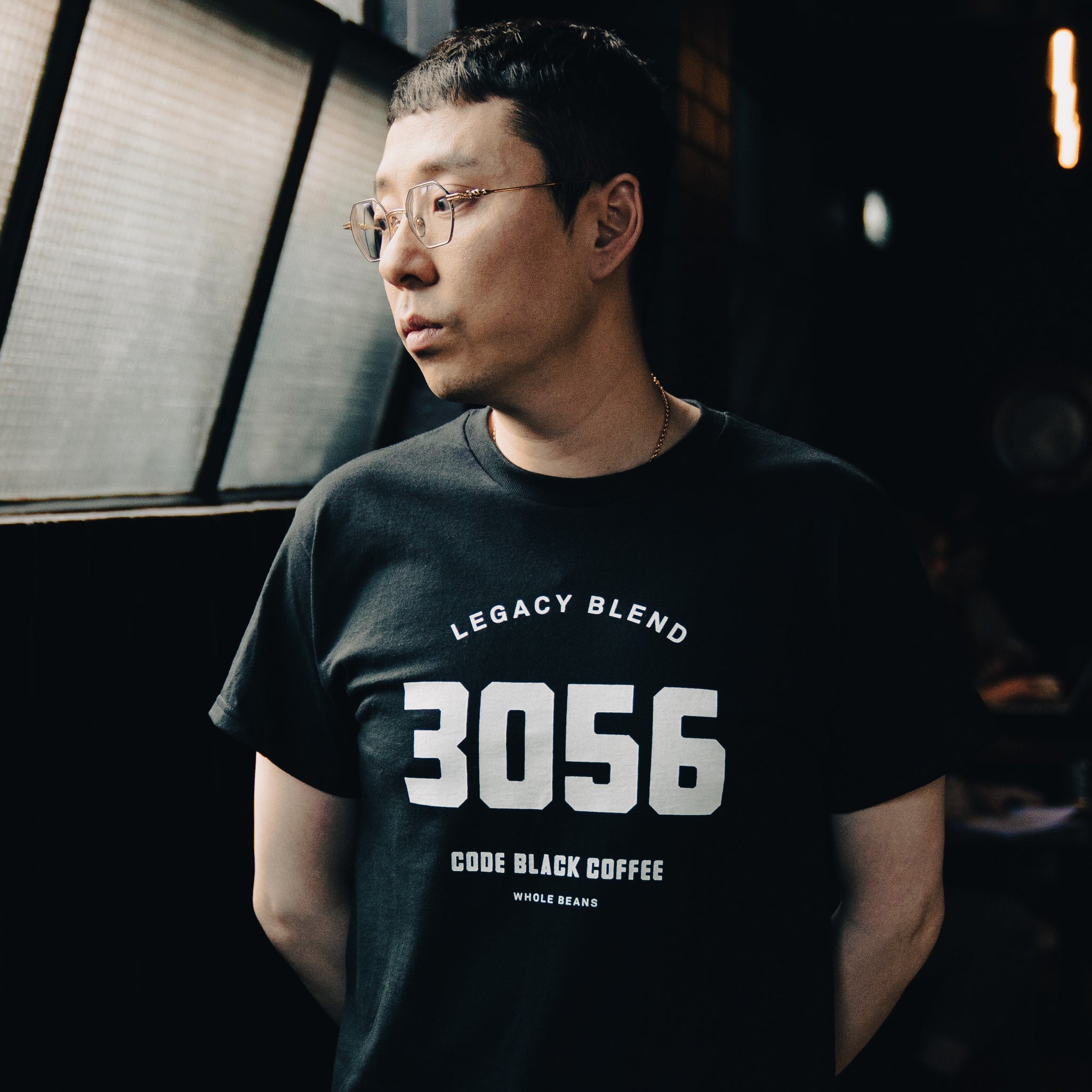 Code Black Coffee '3056' Crew Neck T-Shirt