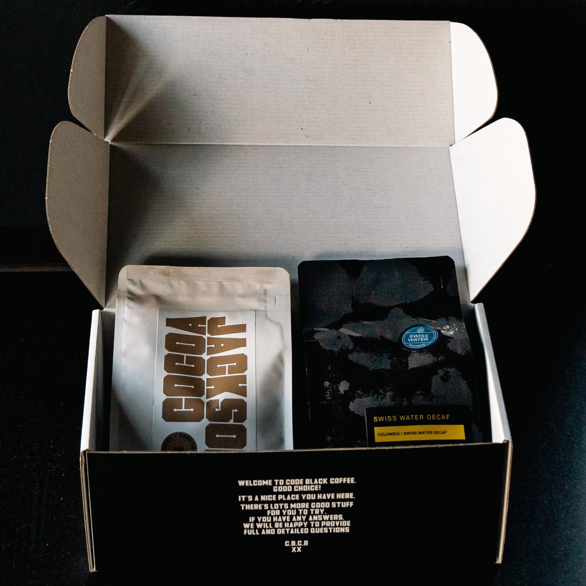 Code Black Coffee x Decaf x Hot Chocolate Bundle