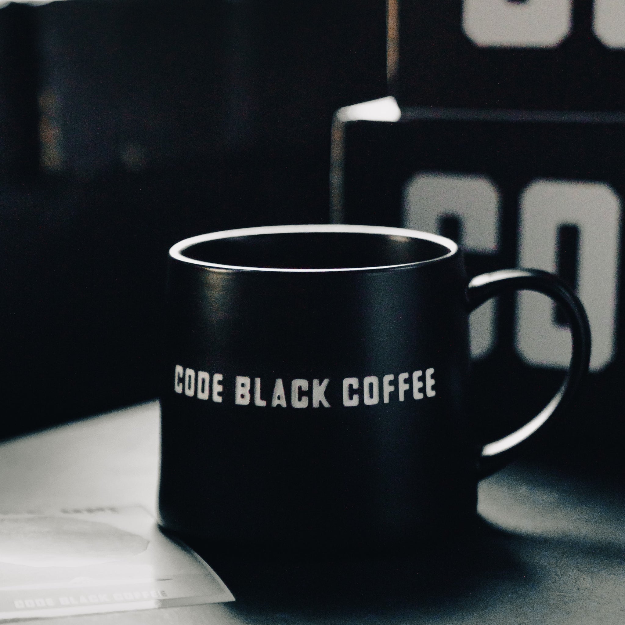 Code Black Coffee Mug