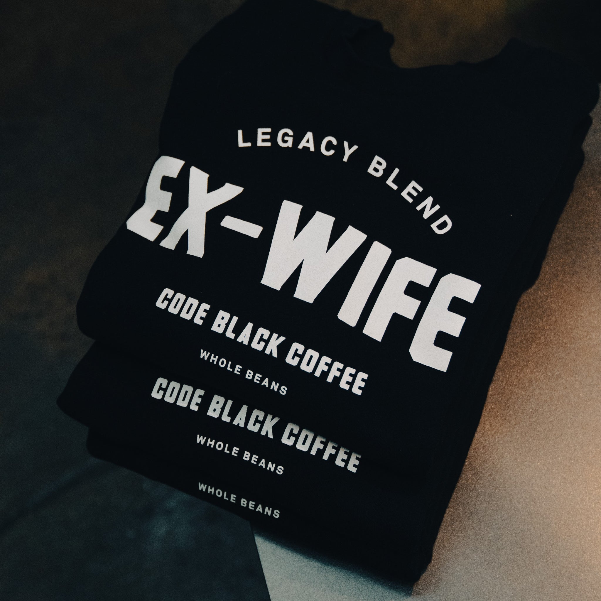 Code Black Coffee 'Ex-Wife' Crew Neck Sweatshirt
