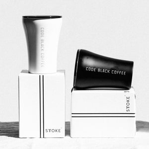 STTOKE Shatterproof Ceramic Cup - Angel White